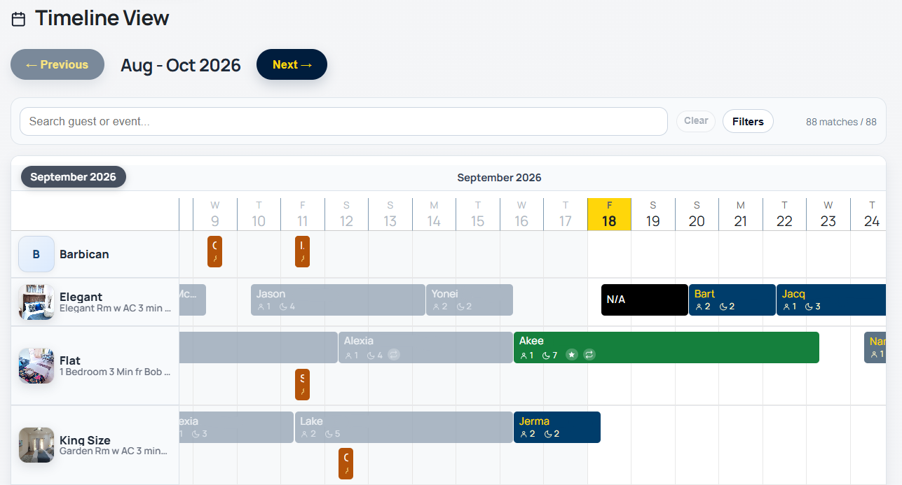 StayInJa unified operational calendar